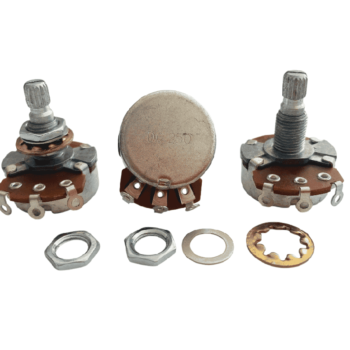 Potenciómetro orificio métrico - Audio 250k - Set 3 piezas WD