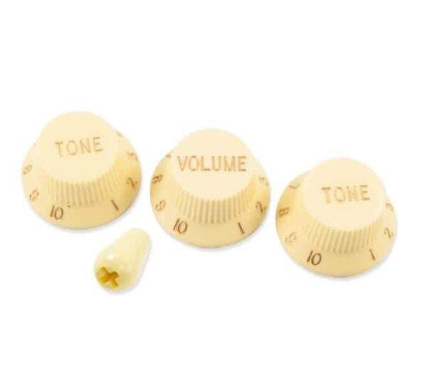 WD Perillas para Guitarra Stratocaster - Cream (Made in USA)