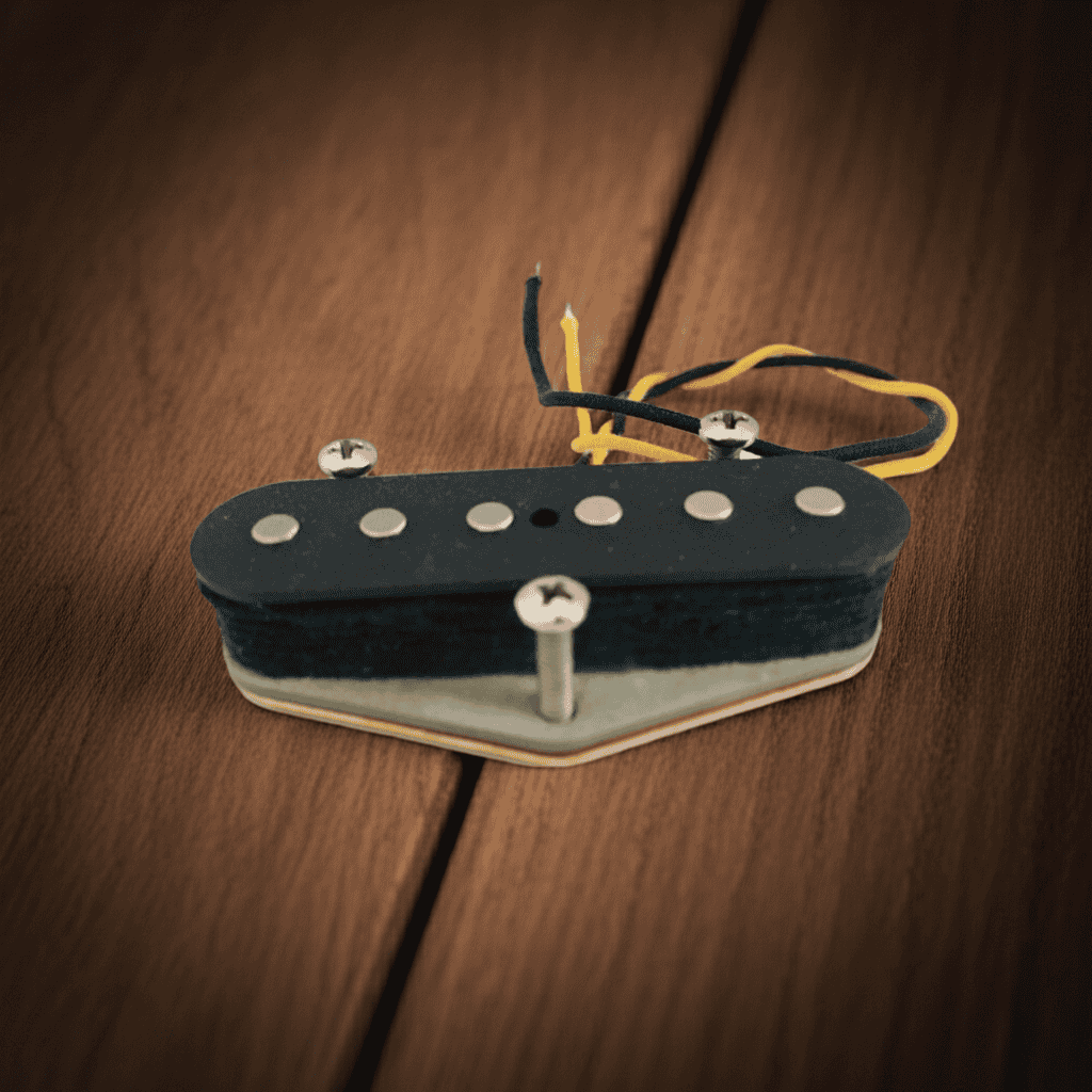 Pickup Bridge Vintage para Guitarra Telecaster Alnico 5 (1964s)