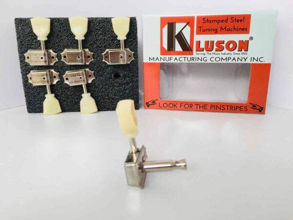 Tuners Vintage Kluson Supreme Series Nickel - Image 3