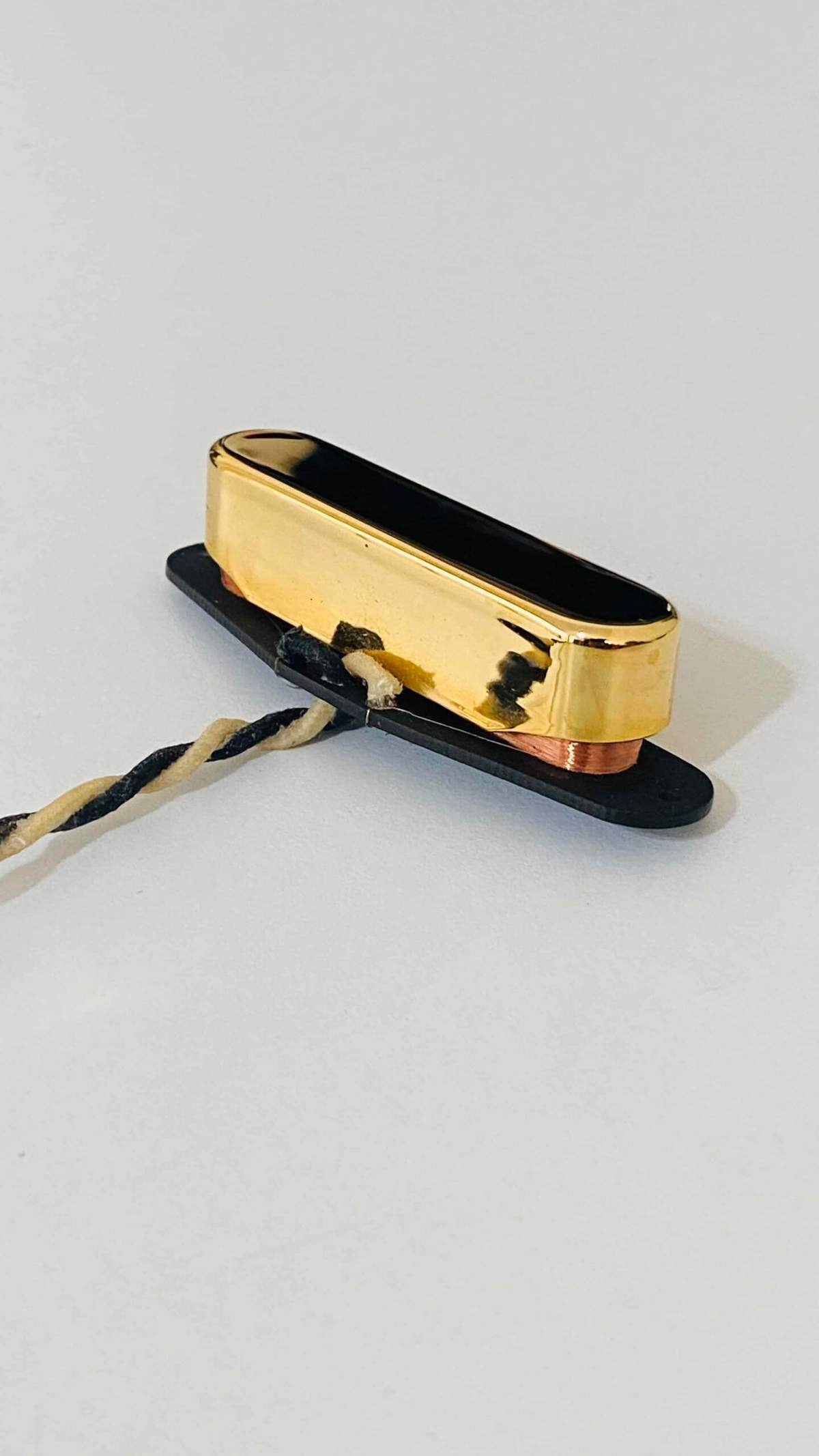 Pickup Neck (Brazo) Vintage para Telecaster Alnico V (1950s), Gold - Image 3