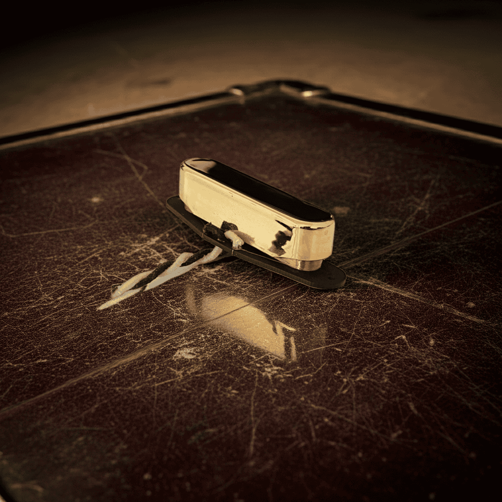 Pickup Neck (Brazo) Vintage para Telecaster Alnico V (1950s), Gold