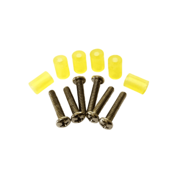 Tornillos y Ruber Tubing para montaje de pickups Stratocaster American (Genérica)