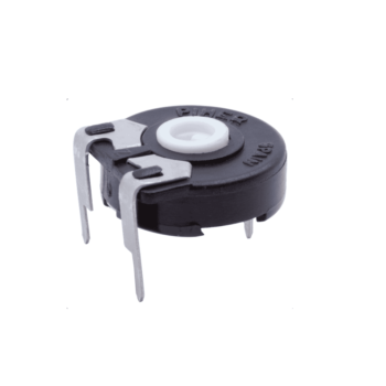 Trimmer una sola vuelta montaje horizontal en PCB Lineal B25k