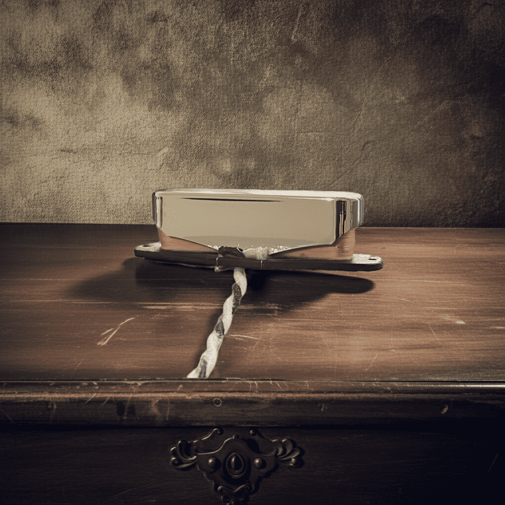 Pickup Pastilla Neck (Brazo) para Telecaster Alnico V, Cover Extra Tall